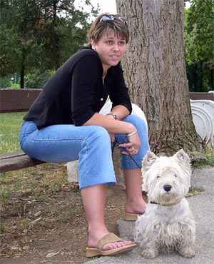 Myka s panikou - Pansk zahrada Hlohovec 2004